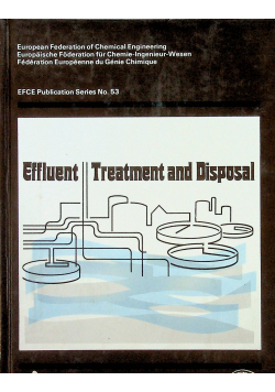 Effluent Treatment and Disposal