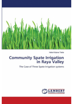 Community Spate Irrigation in Raya Valley