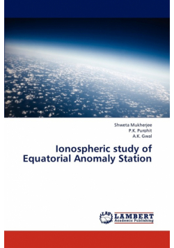 Ionospheric Study of Equatorial Anomaly Station