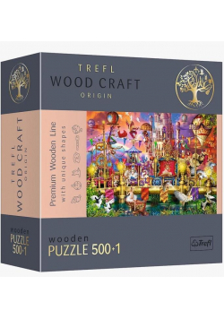 Puzzle drewniane 500+1 Magiczny świat TREFL