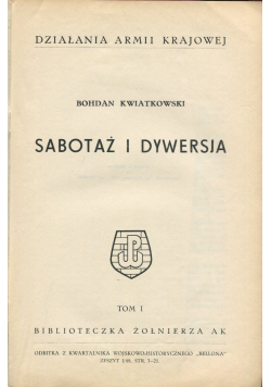 Sabotaż i dywersja