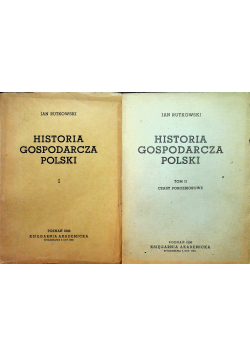 Historia gospodarcza polski około 1950  1 i 2