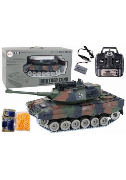 Czołg niemiecki leopard R/C 1:18