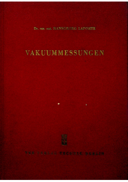 Vakuummessungen