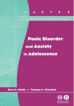 Panic Disorder Anxiety Adolescence