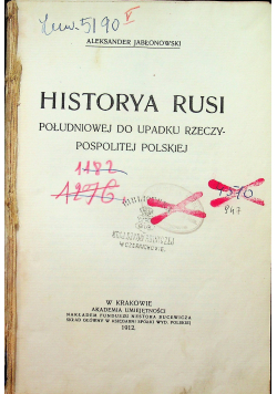Historya Rusi 1912 r