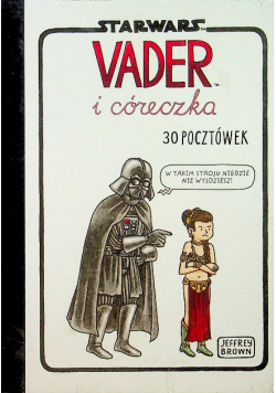 Star Wars Darth Vader i córeczka 30 pocztówek Nowa