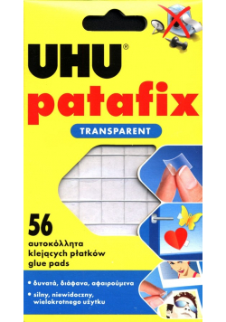 UHU Patafix Płatki invisible 56 płatków