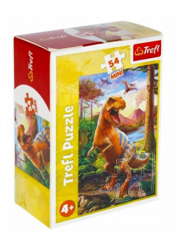 Puzzle 54 mini Niesamowite dinozaury 4 TREFL