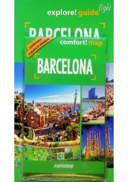 Explore guide light Barcelona z mapą