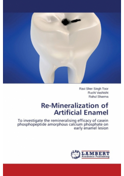 Re-Mineralization of Artificial Enamel