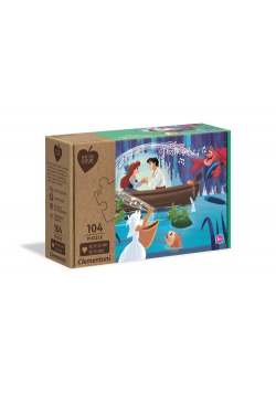 Puzzle 104 Play For Future Disney Księżniczki Mała syrenka