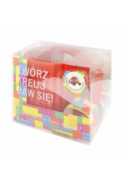Kubek klockowy czerwony