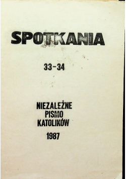 Spotkania 33 34