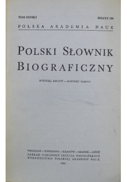 Polski słownik biograficzny zeszyt 116