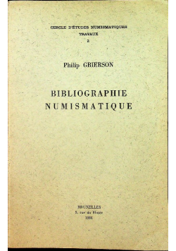 Bibliographie Numismatique