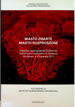 Miasto zwarte miasto rozproszone