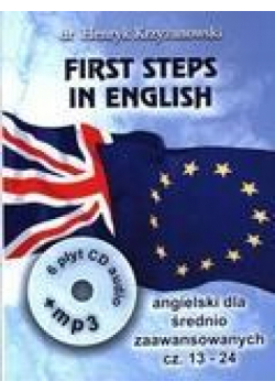 First steps in English cz.2 (13-24) Intens. kurs