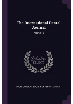 The International Dental Journal; Volume 15