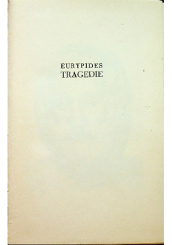 Eurypides Tragedie