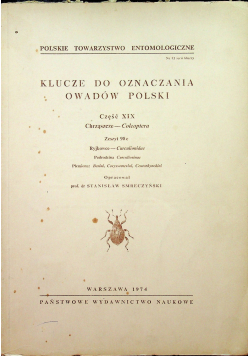 Klucze do oznaczania owadów Polski Część XIX Zeszyt 98e