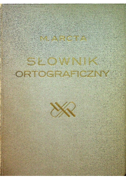 Słownik ortograficzny języka polskiego 1936 r