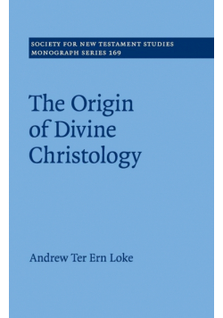 The Origin of Divine Christology