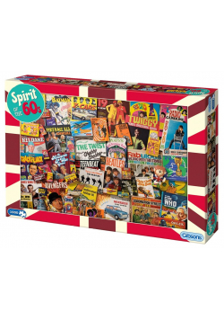 Puzzle 1000 Duch lat 60-tych G3