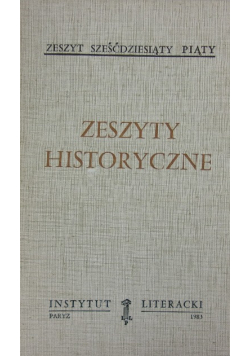 Zeszyty historyczne zeszyt 65