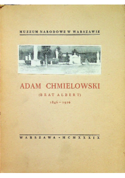 Adam Chmielowski  1939 r.