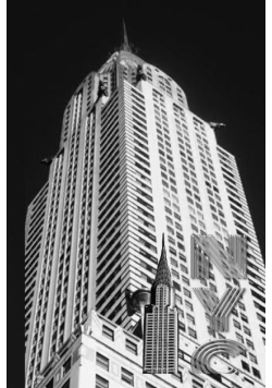 Chrysler building NYC themed creative blank journal.
