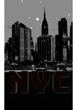 NYC Skyline  blank creative Journal Sir Michael Huhn Artist edition