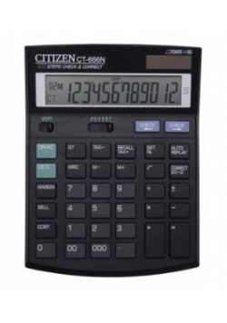 Kalkulator CT-666N czarny