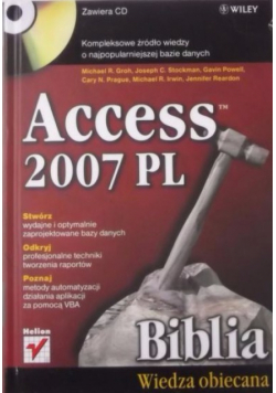 Access 2007 PL z CD