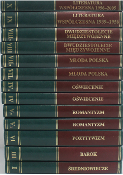 Historia Literatury polskiej 13 tomów