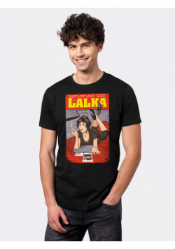 Koszulka męska Lalka czarna XL
