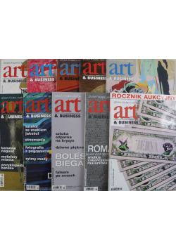 Sztuka Polska i antyki Art and business numer 1 do 12