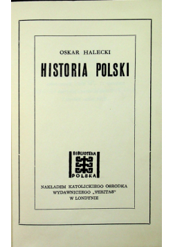 Historia polski reprint