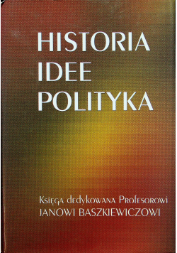 Historia idee polityka