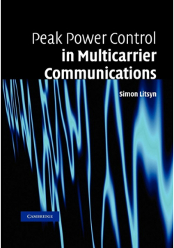 Peak Power Control in Multicarrier Communications