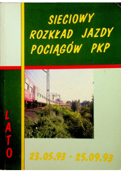Sieciowy rozkład jazdy pociągów PKP Lato