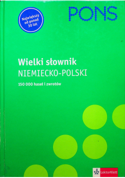 Wielki słownik niemiecko  polski