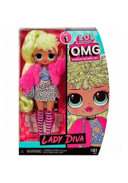 LOL Surprise OMG Core Doll S1 Lady Diva
