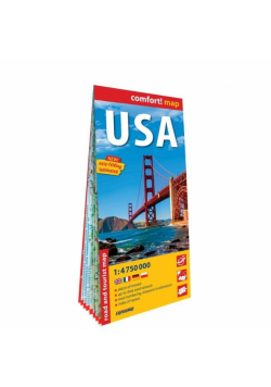 Mapa - USA samochodowo-turystyczna 1:4 750 000