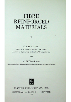FFibre Reinforced Materials