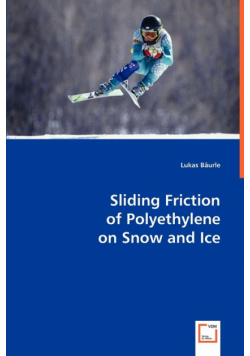 Sliding Friction of Polyethylene on Snow and Ice