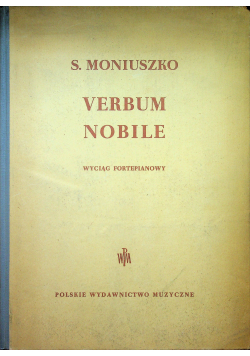 Verbum Nobile wyciąg fortepianowy