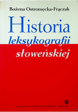 Historia leksykografii słoweńskiej z dedykacją autorki