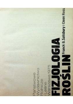 Fizjologia Roślin