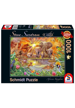 Puzzle PQ 1000 Steve Sundram Zwierzęta Afryki G3